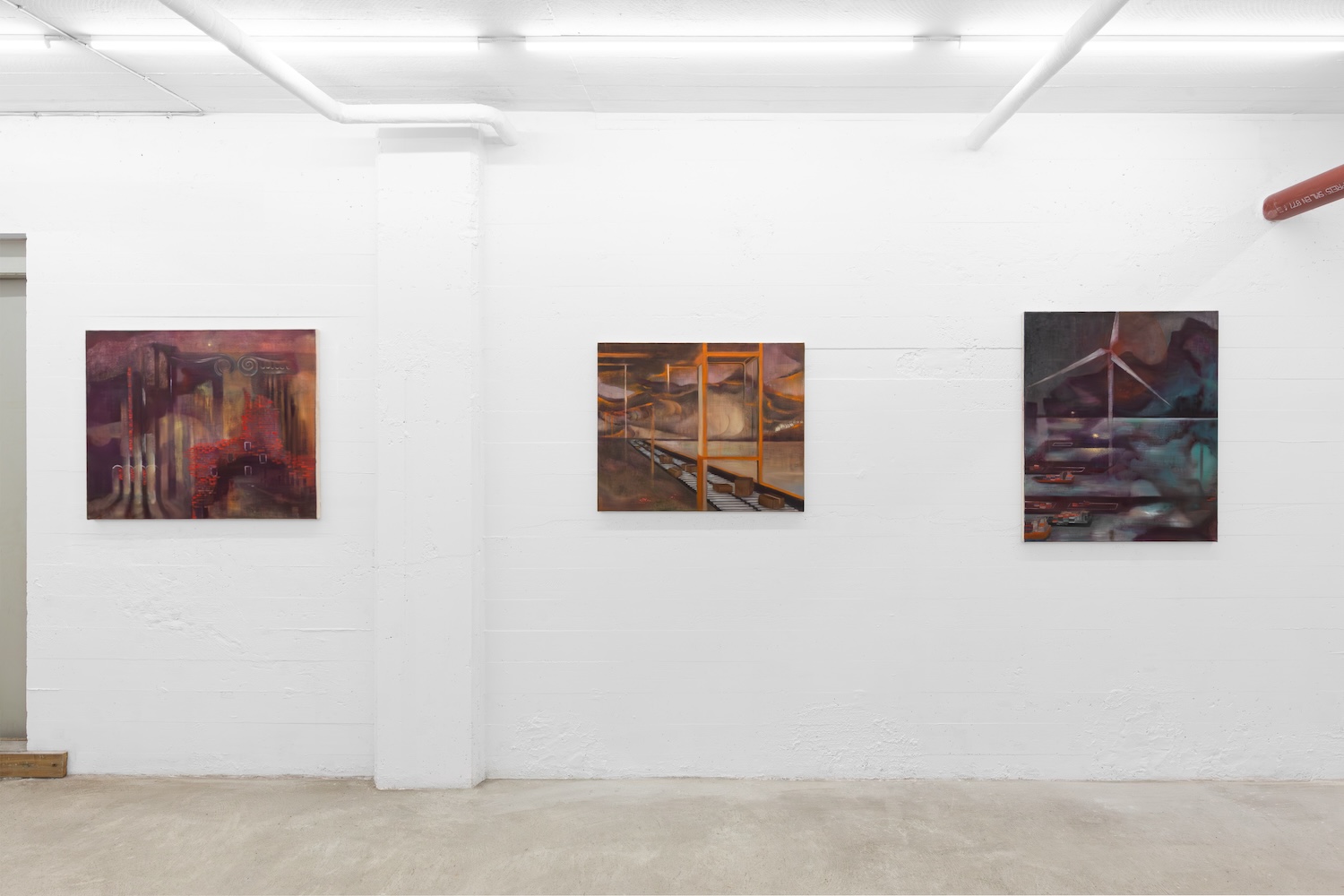 Cecilie Norgaard, Installation view at Matteo Cantarella, 19.01.24 - 09.03.24